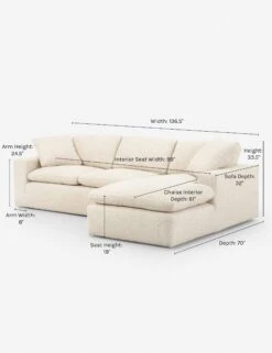 Rita Sectional Sofa -VIAN Furniture Shop rita right facing sectional 2 1d785246 108a 4420 84fe 8aa474655bea
