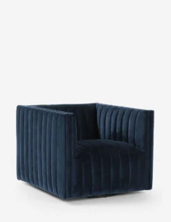Roz Swivel Chair -VIAN Furniture Shop roz swivel chair sapphire navy 3 1 1