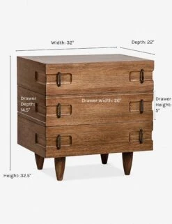 Seline Nightstand -VIAN Furniture Shop seline nightstand dark walnut