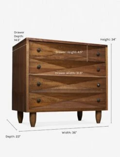 Sen 4-Drawer Dresser -VIAN Furniture Shop sen 4 drawer dark walnut 0d5cf9e6 a5dc 4297 a96b a46531af9e37