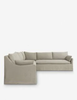 Portola Slipcover Corner Sectional Sofa -VIAN Furniture Shop sundry slipcover sectional flax l0457356 1