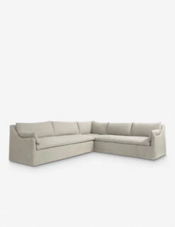 Portola Slipcover Corner Sectional Sofa -VIAN Furniture Shop sundry slipcover sectional natural l0457355 2 1