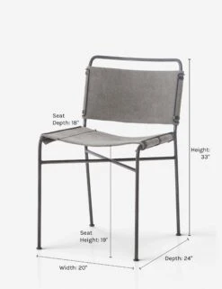 Trysta Dining Chair -VIAN Furniture Shop trysta dining chair gray 1 1564991625 1 e0c2732b 0ba4 47a2 8878 e18a86b0c355