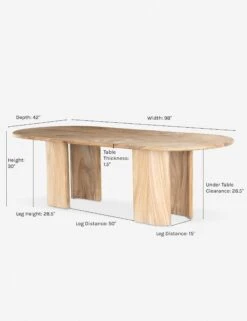 Nausica Oval Dining Table -VIAN Furniture Shop uwes 247 prm 1 1 ff24d33a 2354 4f51 b472 d2e8c8ec5191