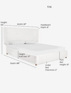 Valen Platform Bed -VIAN Furniture Shop valen bed opt white lebico 2 king 8bc2a2b4 fec2 4946 9f4b 6f2c8ef202fb