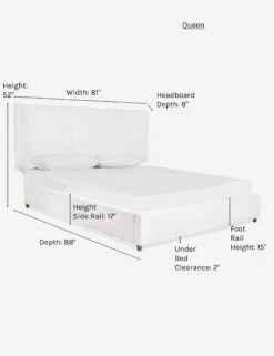 Valen Platform Bed -VIAN Furniture Shop valen bed opt white lebico 2 queen a3e83257 1bc6 426e 9b53 4f077b1f3cb8