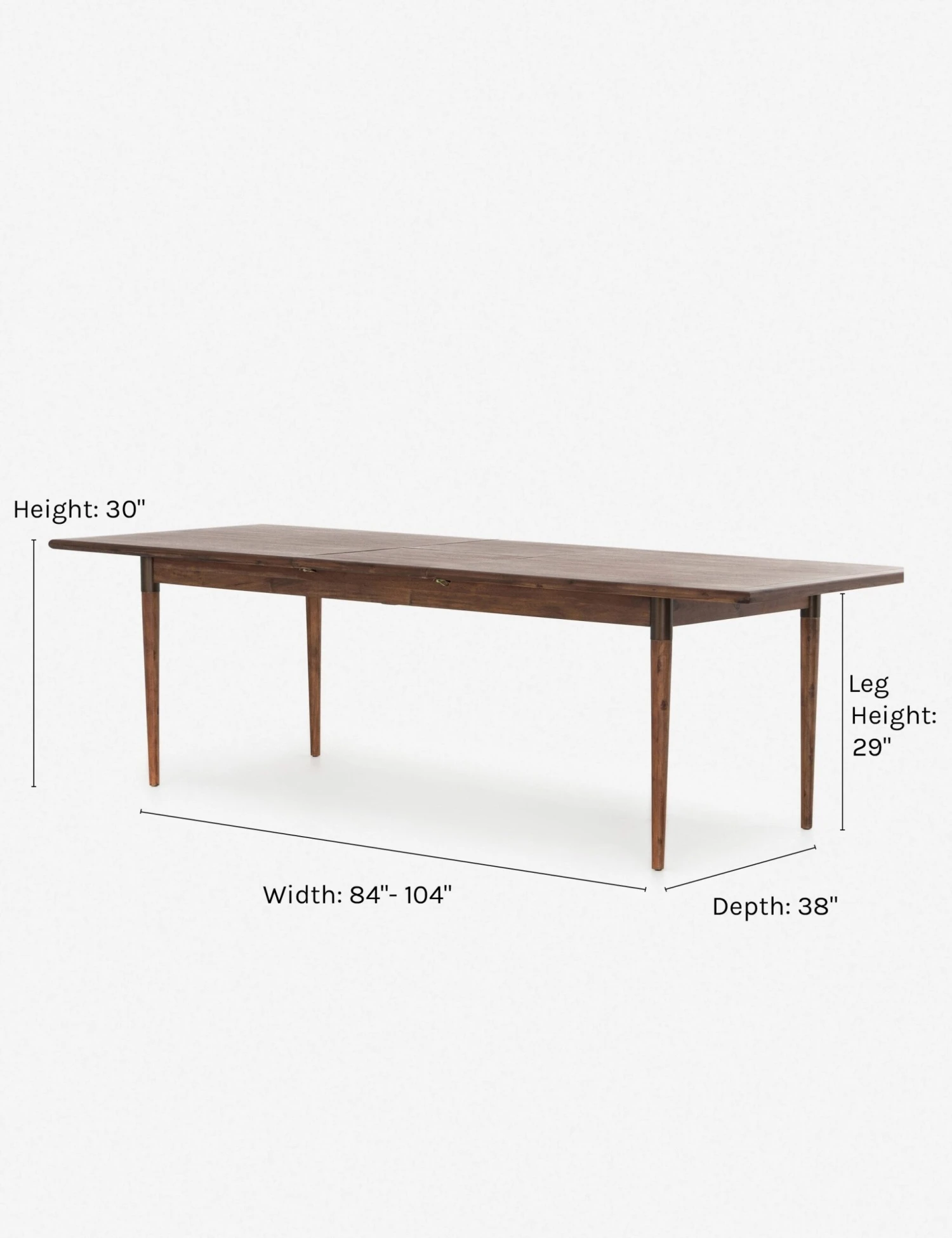 Lauren Extendable Dining Table 8 Lauren Extendable Dining Table - Image 6