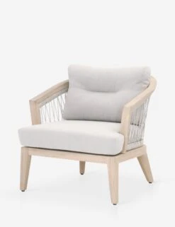 Joaquin Indoor / Outdoor Accent Chair -VIAN Furniture Shop web outdoor club chair taupe white 1 02