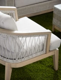 Joaquin Indoor / Outdoor Accent Chair -VIAN Furniture Shop web outdoor club chair taupe white 2 05