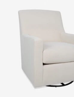 Ellia Glider Chair -VIAN Furniture Shop whitegliderclose 1