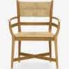 Morris & Co. Kelmscott Rush Indoor / Outdoor Dining Arm Chair -VIAN Furniture Shop wmkeac tk 2