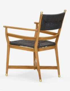Morris & Co. Kelmscott Rush Indoor / Outdoor Dining Arm Chair -VIAN Furniture Shop wmkeac tkbk 2