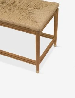 Morris & Co. Kelmscott Rush Indoor / Outdoor Bench -VIAN Furniture Shop wmkebn tk 2