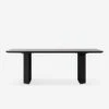 Zafal Dining Table By Sun At Six -VIAN Furniture Shop zafal dining table black 9